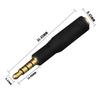 3.5mm Male to 3.5mm 3/4 Poles Female Jacks Stereo Adapter Headphone Extension Cable Adapter for Phone Laptop Computer