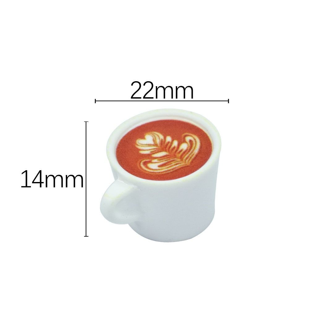 

10 шт. забавные белые кофейные чашки миниатюры смоляные реалистичные кофейные чашки декор ручной работы мини молочный чай кофейная чашка кукольный домик