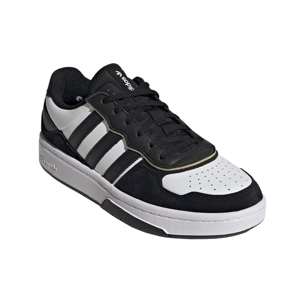Adidas Originals Courtic Comfortable Versatile Non-Slip Durable Low-Top Skate Shoes Unisex Sneakers Black White JS3034