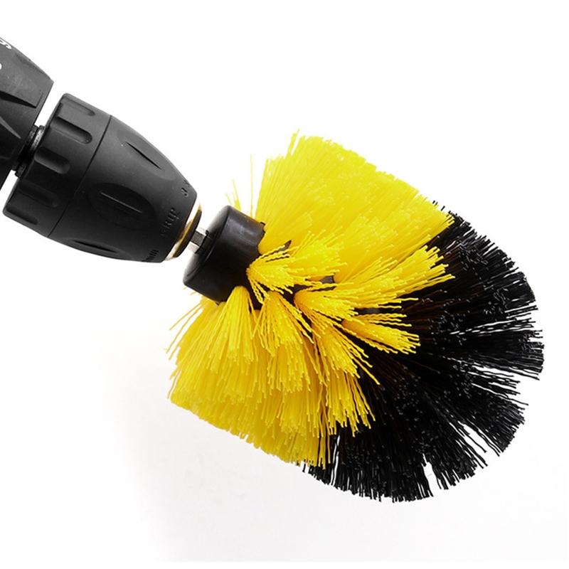 Cleaning Scrub Brush Electric Drill Brush Kit Auto Tires Cleaning Tools for Tile