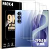 4x Tempered Glass for Samsung Galaxy Z Fold 8 Ultra, 9H Shockproof Scratch-Resistant Protection
