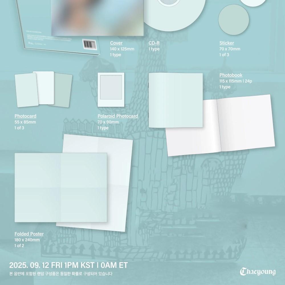 CHAEYOUNG (ZWEIMAL) - [LIL FANTASY VOL.1] 1. Album DIGIPACK SPARKLE Version