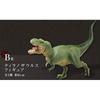 Ichiban Kuji Dinosaur Exciting Dinosaur Collection B Prize + C Prize Set of 2 Figures [Tyrannosaurus and Triceratops]