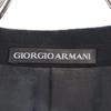 GIORGIO ARMANI tailored jacket 44 black Men's Used