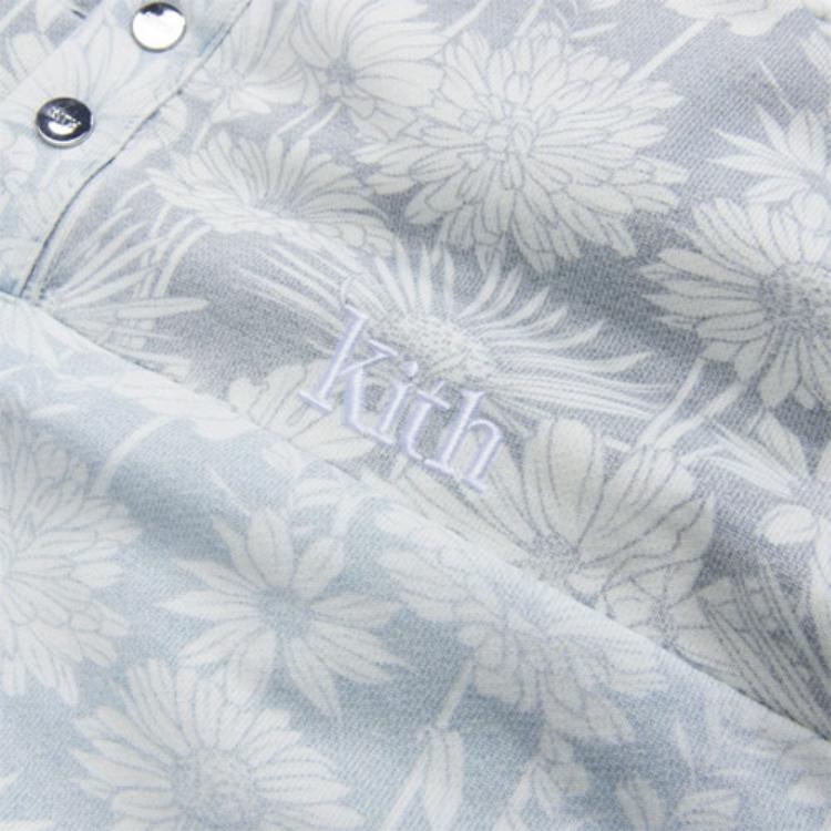 Kith Aster Floral Williams IV Pullover Elevation Unisex Tops Multi-Color KH2710-404