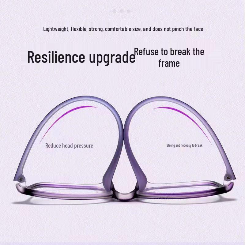 Ultra-Light HD Reading Glasses: Anti-Blue Light Lenses for Active Middle-Aged & Elderly. Classic Design for Everyday Use.