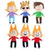 32-38СМ Креативна плюшева лялька Eddsworld Аніме Периферійні плюшеві іграшки Торд Метт Том Плюшеві ляльки Діти Дитина М'які Набивні Іграшки Подушки