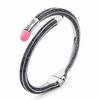 Best-selling enamel pencil rubber spring bracelet, personalized creative fashion line colored diamond graduation season bracelet for women