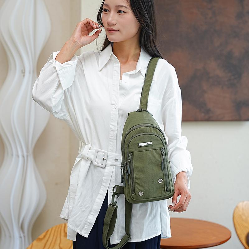 Outdoor Women's Chest Bag Sports Multi-function Crossbody Bag