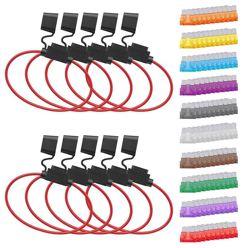 Automotive Medium Zinc Blade Fuses Set