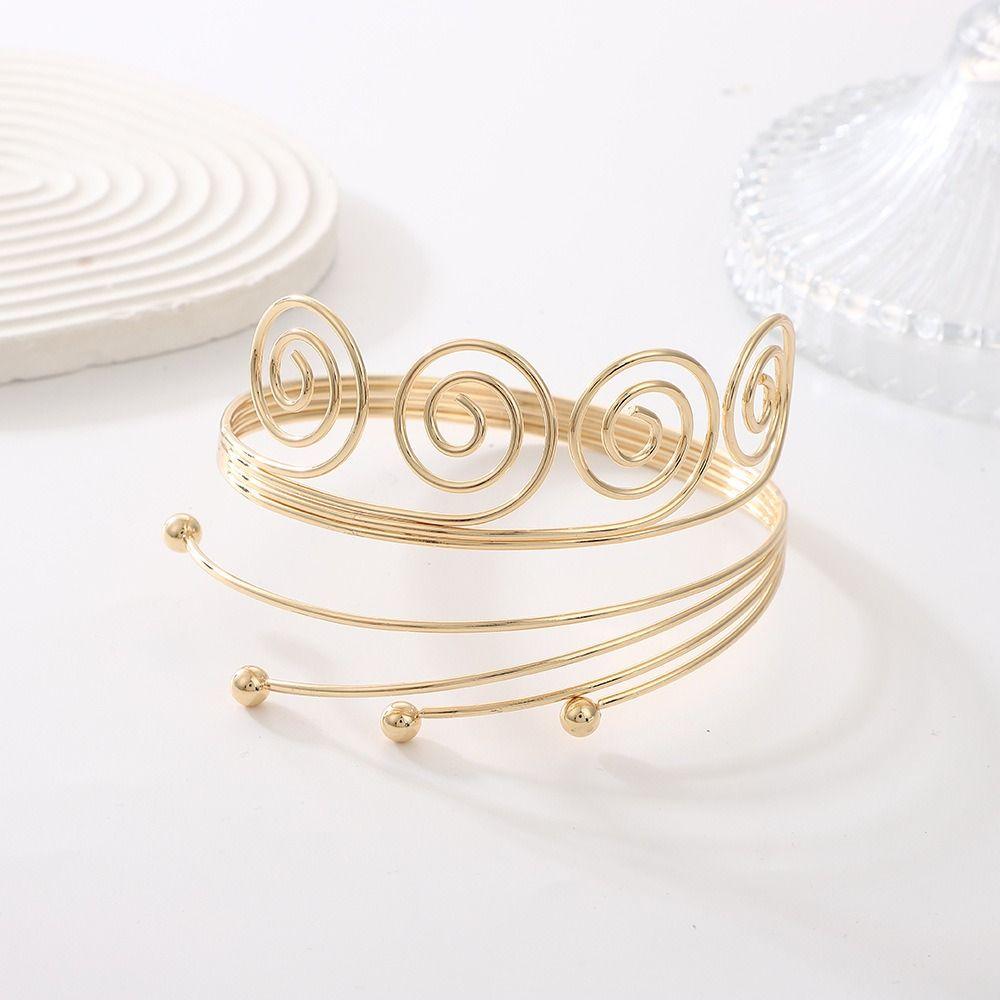Zinc Zinc Alloy Star Armband Arm Chain Line Weave Circle Upper Arm Bracelet  Arm Accessories