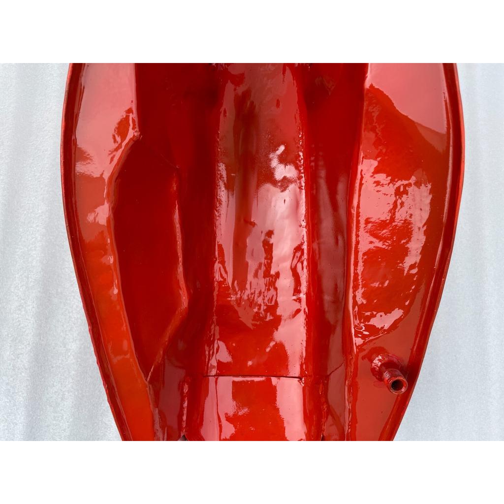 Honda CB400 CB400A 1978 Red Painted Aluminium Alloy Petrol Fuel Gas Tank + Cap
