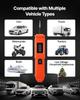 Automotive Circuit Tester, 6 - 36 DCV Power Circuit Probe Tester with LED Screen and Lighting, Automotive Power Tester Probe with 13 ft / 4 m Cable,