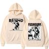 Anime Jujutsu Kaisen Fushiguro Toji Retro Mikiny Pánské Harajuku Vintage Manga Dlouhý Rukáv Fleece Volné Módní Ležérní Tepláková souprava