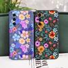 Showy Flowers Phone Case For Huawei P40 P50 P30 P20 Pro Lite Nova 5t Y7A Mate 40 30 20 Pro Lite Liquid Silicone Cover