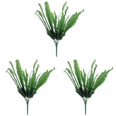 LF# 47cm Outdoor Decor Faux Ferns UV Resistant Lifelike Artificial Boston Fern