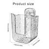Wandmontierter Saugknopf Stilvolle Aufbewahrungsbox für Feuchttücher Einfache und effiziente Aufbewahrung für alltägliche Sauberkeit Zuhause