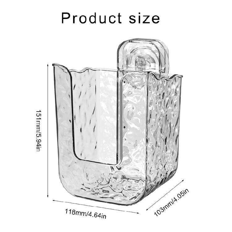 Wandmontierter Saugknopf Stilvolle Aufbewahrungsbox für Feuchttücher Einfache und effiziente Aufbewahrung für alltägliche Sauberkeit Zuhause
