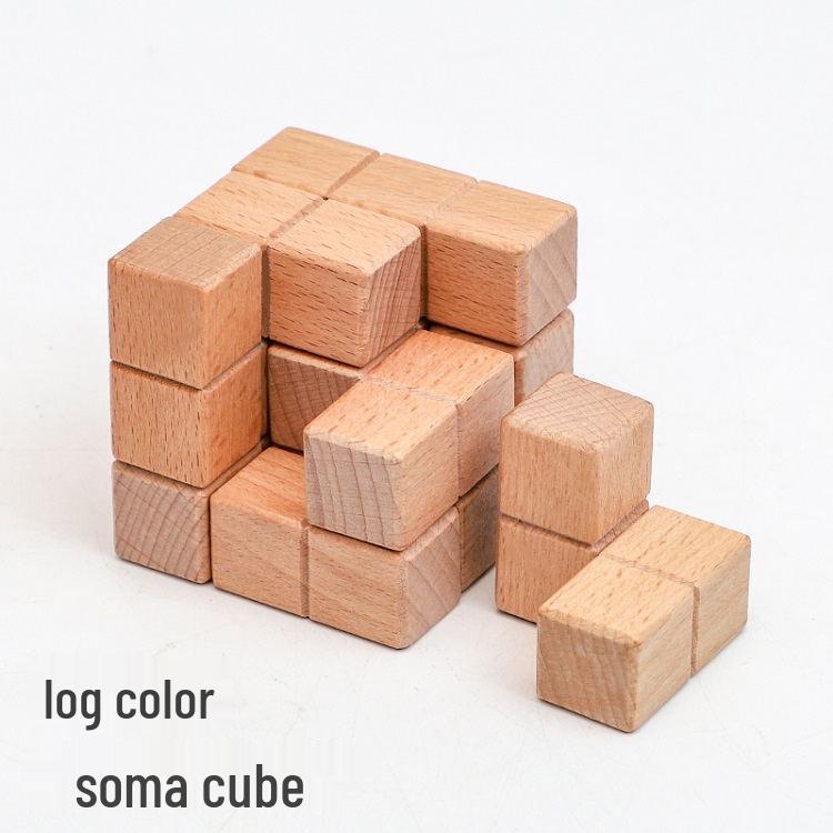 

Класичні Дерев яні Розвиваючі Іграшки: Гра-головоломка Замок Конгмінга та Лубаня для дітей та дорослих