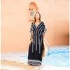 Women's Cover-ups Printed Holiday Plus Size Beach Dress Sun Shirt Bikini Swimwear Outer Shirt