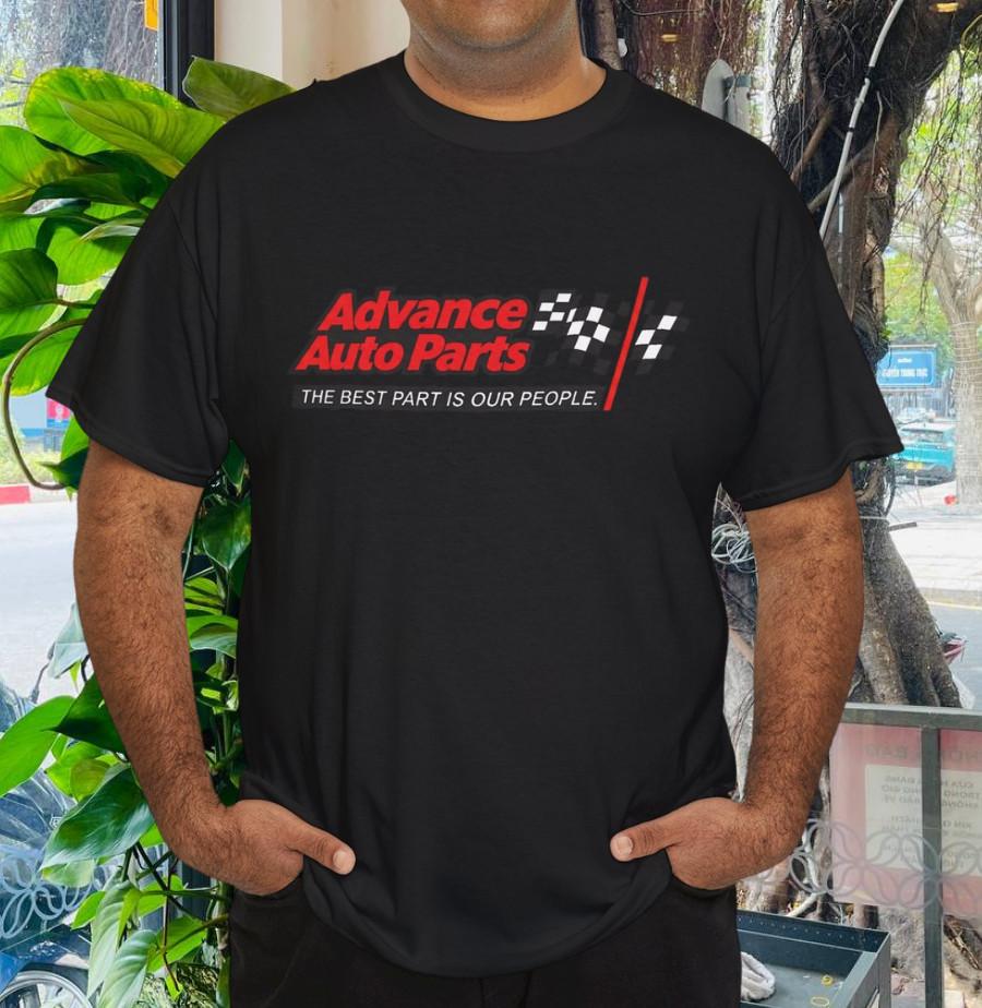 

Advance Auto Parts car brakes Mens T-shirt American 4XL