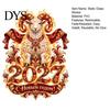 Non Adhesive Window Clings 2027 Year of Sheep Static Clings, Flame Zodiac Glass Stickers, Electrostatic Stickers Russian New Holiday Decorations,