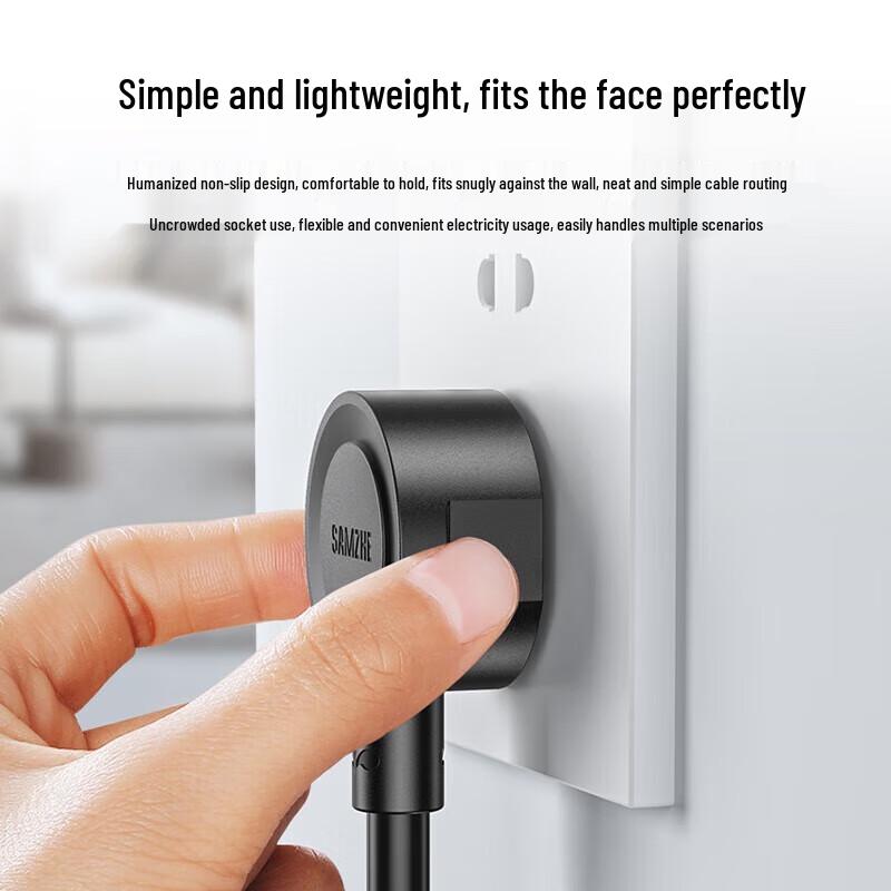 

SAMZHE IEC C13 Angled Power Extension Cable