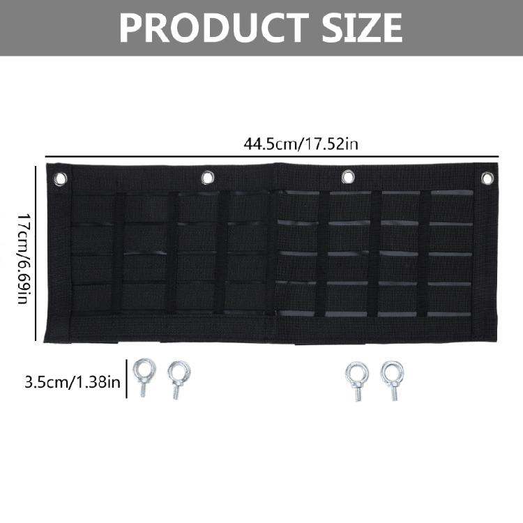 Luggage Storage Bag Cover Trunk Boot Organizing Large Capacity Tailgate Organizer for Jimny JB64 JB74 2019-2024 Vehicles