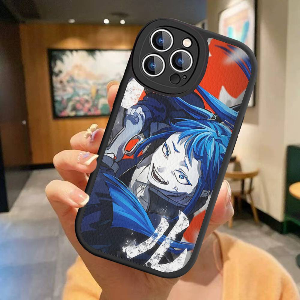 Ado Kyogen X Uta Anmie Phone Case For IPhone 16 15 14 13 12 11 Pro Max Plus Leather Cover