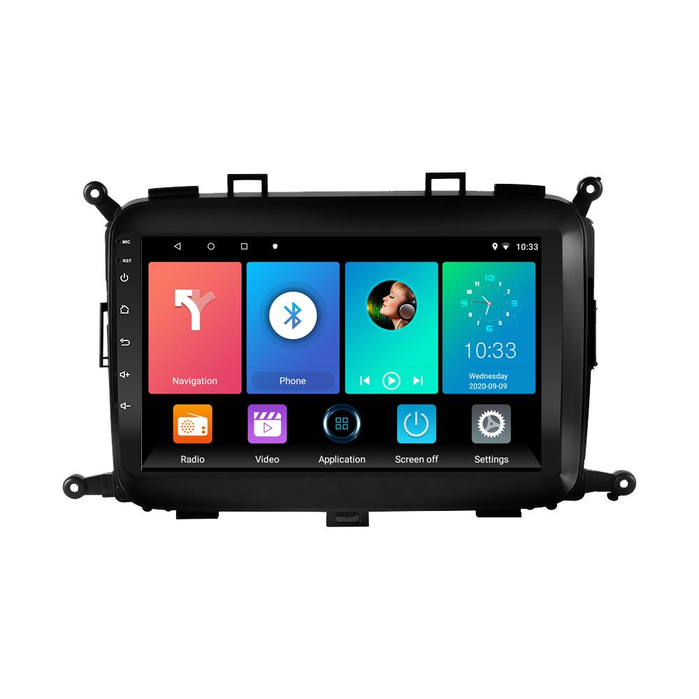 Wireless Car Radio Carplay Per KIA Carens 2013 - 2018 Lettore multimediale multimediale Android Navigazione GPS WIFI 2 + 32GB