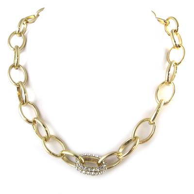 [N8899] - Golden 'Sissi' Designer Necklace