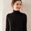 Autumn & Winter Women's Soft Cashmere High Neck Slimming Knitted Sweater