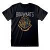 HARRY POTTER Unisex tričko Bradavice Crest pro dospělé