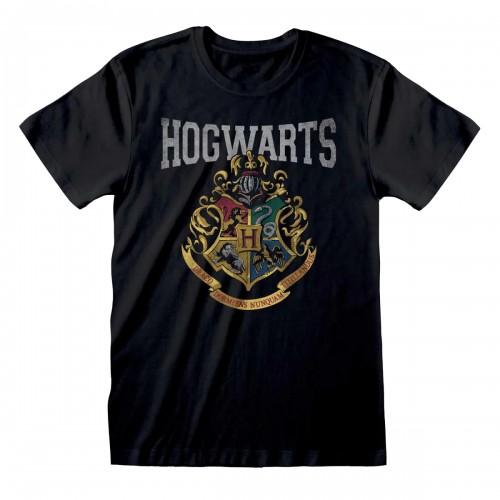 Harry Potter Unisex Adult Hogwarts Crest T-Shirt