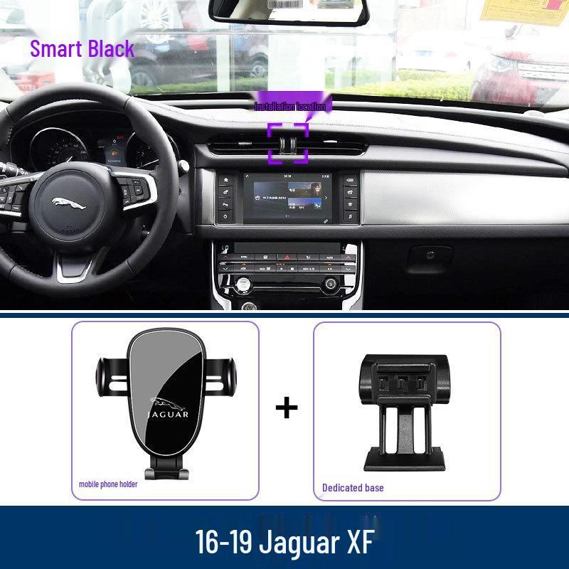 Jaguar XF (2016-2019) Air Vent Phone Holder with Navigation Bracket