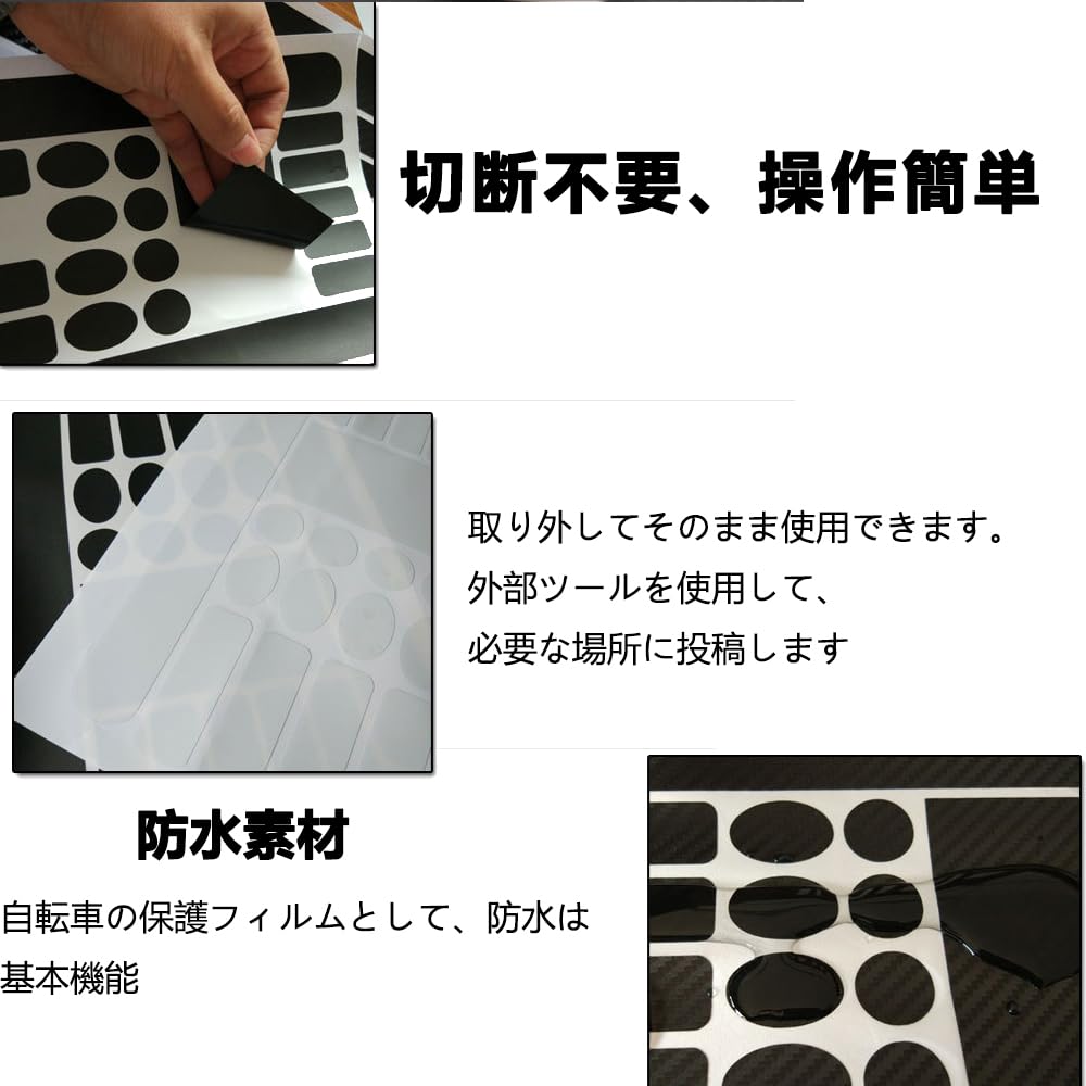 Reflective Sticker Reflective Tape Black Waterproof Night Security High Visibility