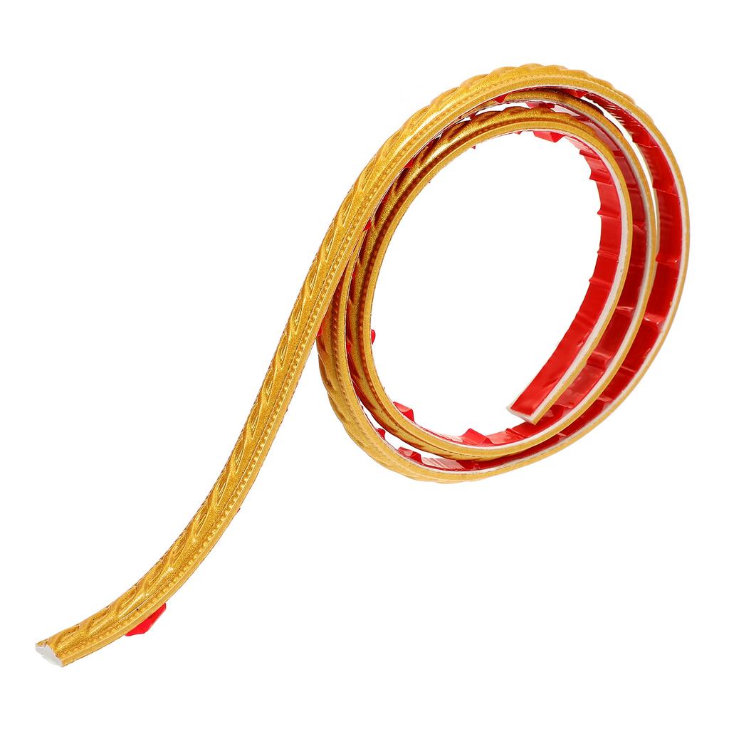 Samolepicí nástěnná lišta Rohová lišta Flexibilní PVC Moderní domácí kancelář Hotelový dekor Snadná instalace 1 role Rohová lišta