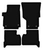 BASIC Black Velour Floor Mats For: Volkswagen Amarok Pickup (2010-)
