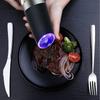 Gravity Electric Salt and Pepper Mill Tilt To Grind Automatically Battery Powered Coarseness Adjustable Upgraded Large Capac