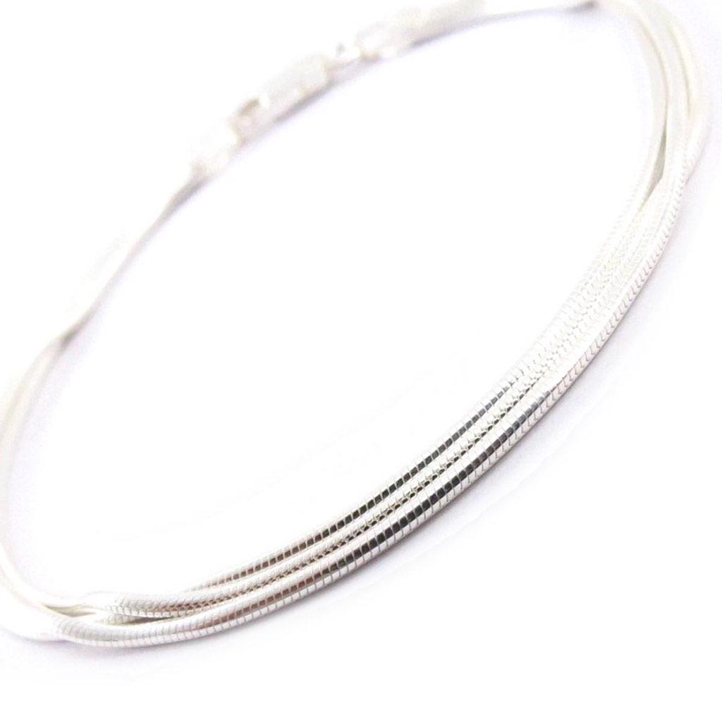 Les Trésors De Lily [D7474] - Silberarmband 'Kenia'