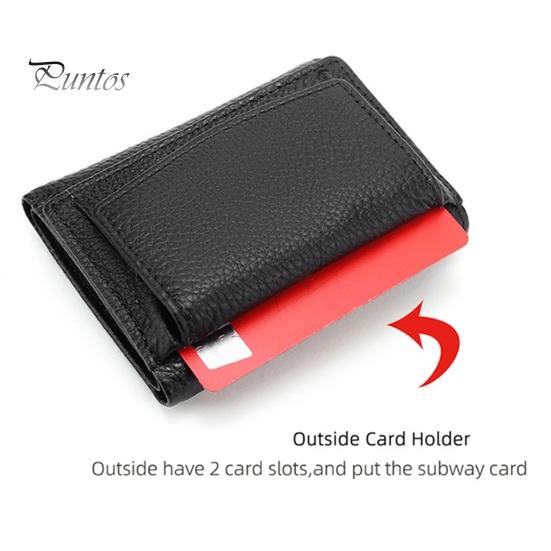 Women Wallet RFID Blocking Card Holder Japanese Style Mini Wallet Faux Leather Compact Card Organizer with Multi Card Slots