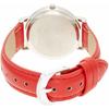 Citizen Q&Q Women's Analog Hello Kitty Watch with Waterproof Leather Strap, Made In Japan, 0017N002, Red