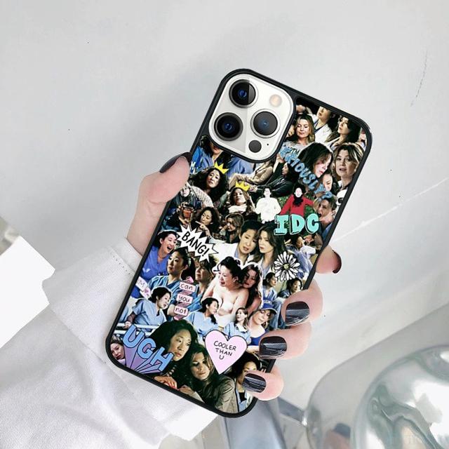 Greys Anatomy TV Show Meredith Phone Case Cover For iPhone 17 Air 15 Pro MAX 16 Plus 14 11 12 13
