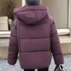 Fashion Women's Coats Winter Short Parkas Hooded Casual Loose Thick Warm Outerwears Women Jackets