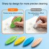 4Pcs Creative Sensory Stone Eraser, Triangular Pencil Eraser for Students, Soft Rubber Dustless Eraser for Kids, School Supplies