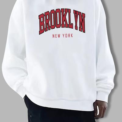 Men's Crew Neck Sweatshirt, Shrink-Resistant, Low-Maintenance Daily Essential