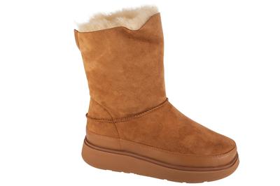 Gen-ff Short, braune Damen Winterstiefel