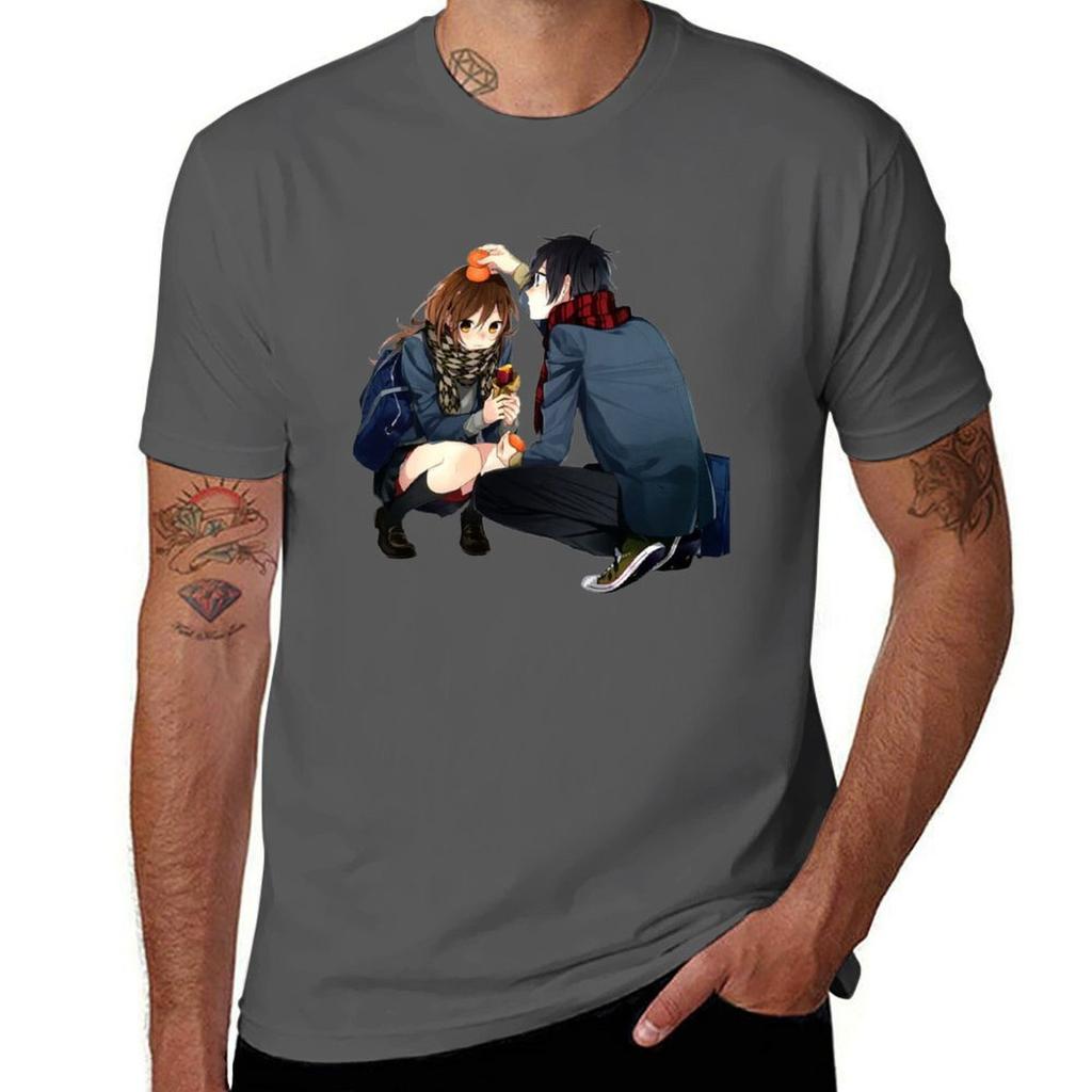 Horimiya Tshirt Casual Soft Cotton Short Sleeve Tee
