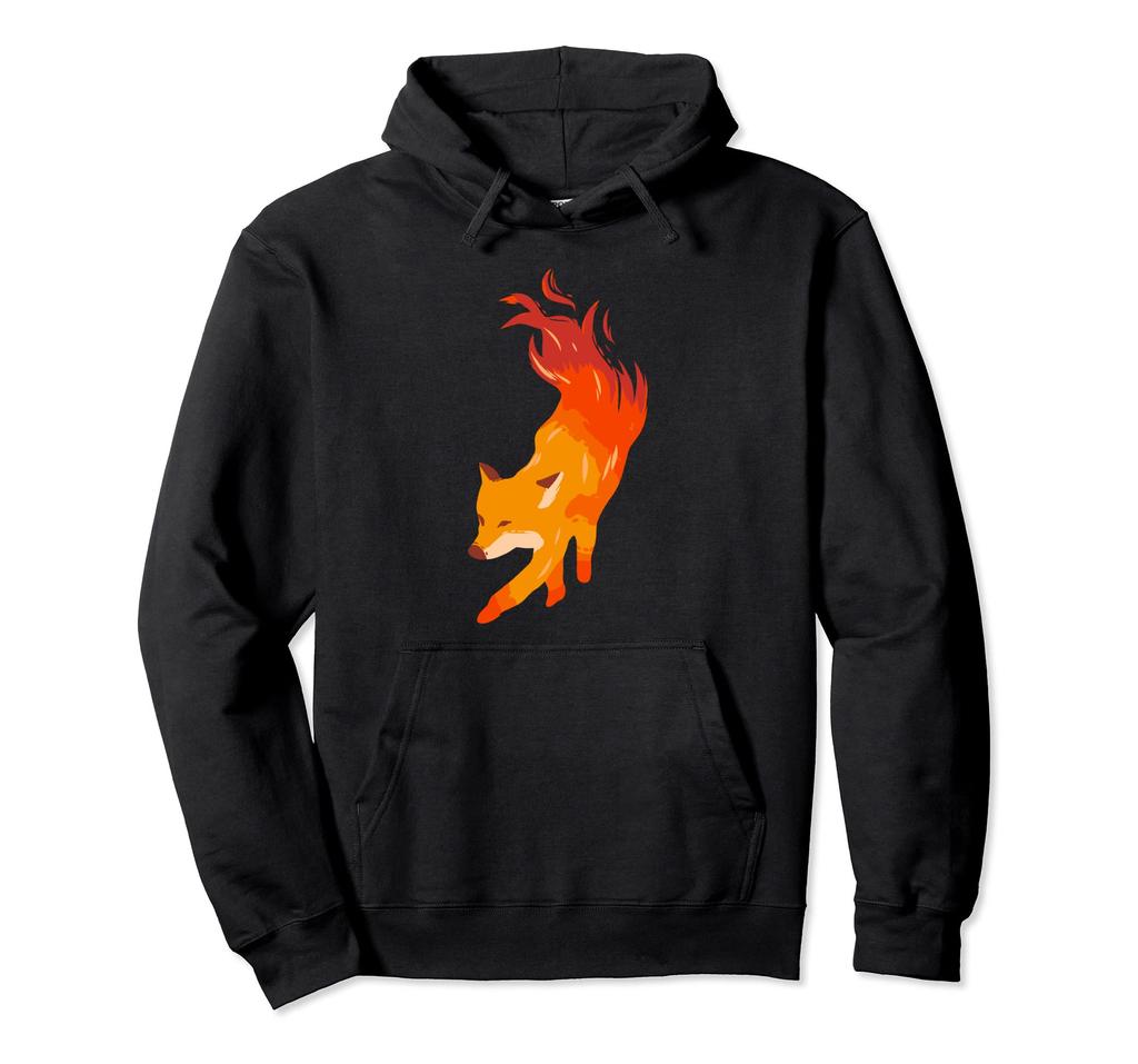 Fire Fox Artist and Fox Fan. Hoodie