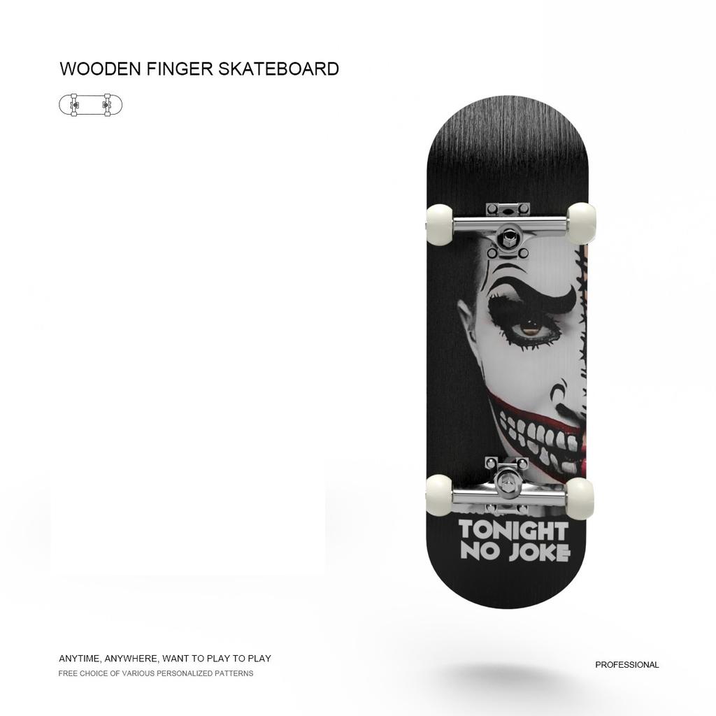 Hračky na hmatník Five Layer Maple Professional Mini Skateboard Fingerboardy Vzdělávací párty dárek pro děti Chlapci Dívka